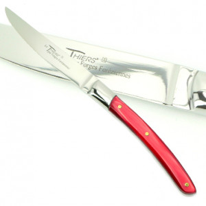 Couteau Le Thiers couleur rouge